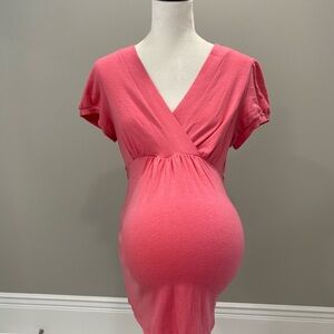 Oh Baby by Motherhood Coral Top